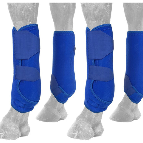 Equestrian Sports Equipment With Hoof Protection-Elastic loop Fabric. Horse leg protection