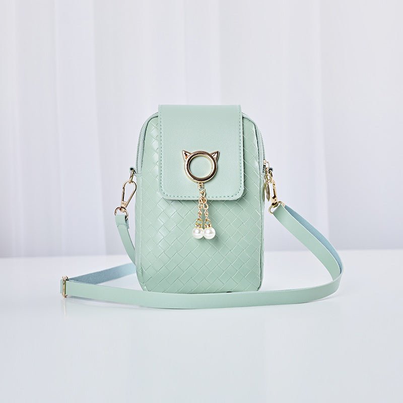 Bag Female Niche Bag Mini Mobile Phone Bag New Women Trend Ins Shoulder Messenger Bag - PetsDzign