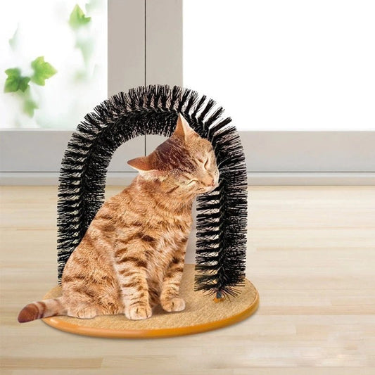 Cat grooming Arch Device - Type Massage Brush - Antipruritic - PetsDzign