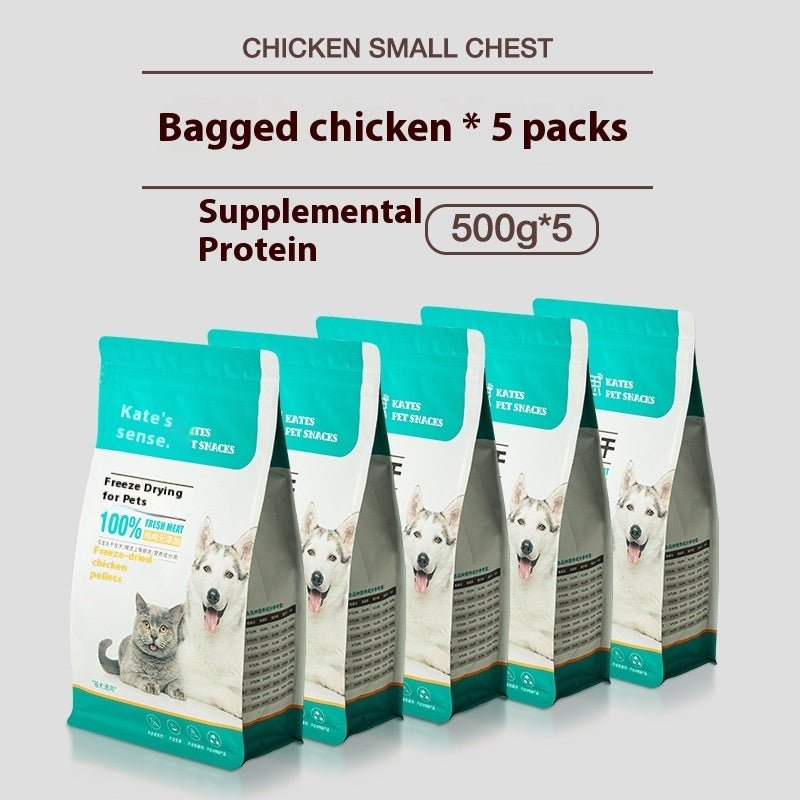 Cat Snack Chicken Freeze - dried 500g - PetsDzign