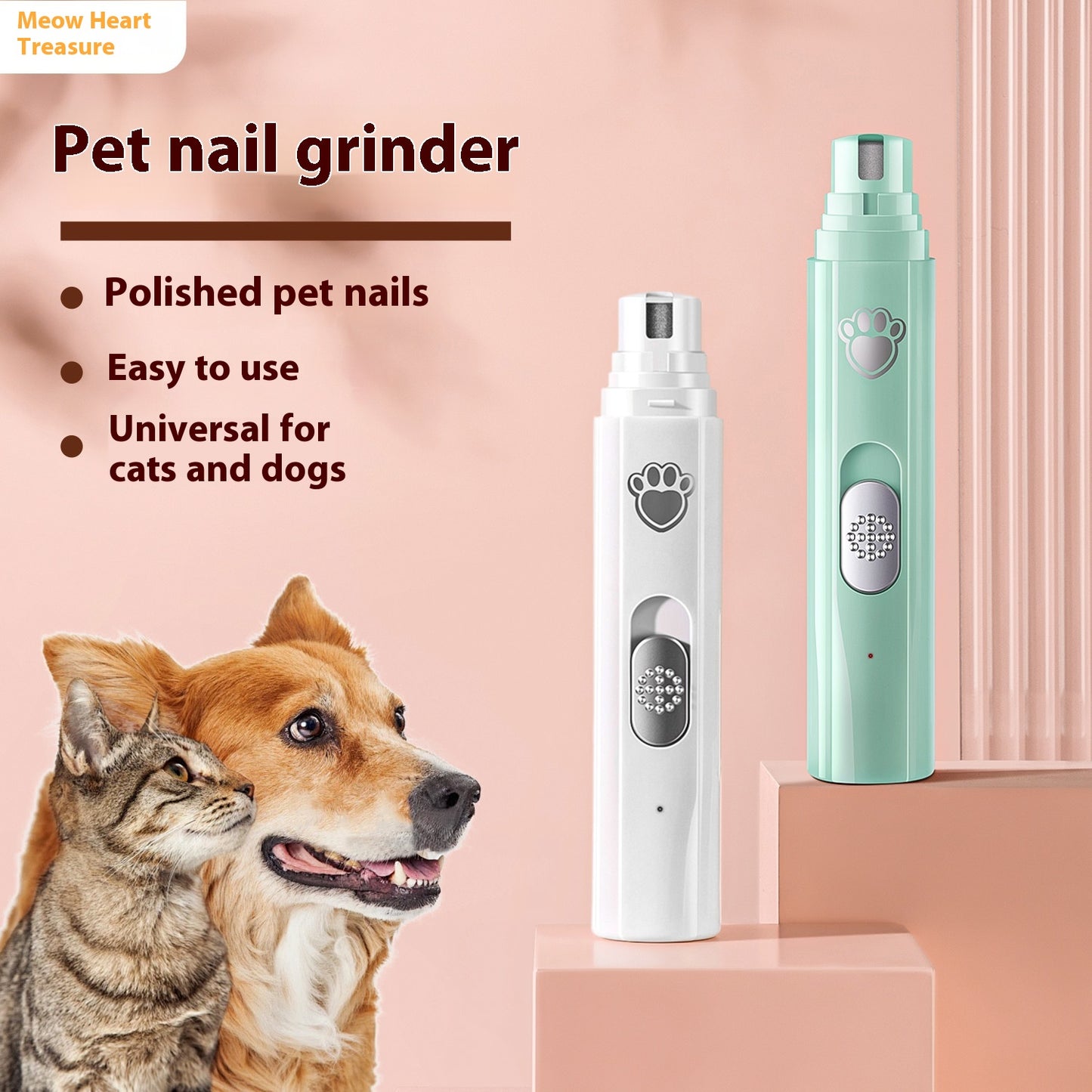Pet nail grinder