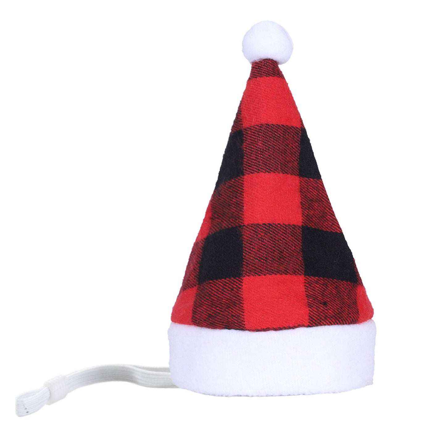 Multicolor Pet Christmas Hat Stripes