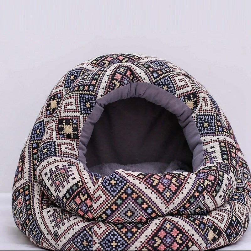 Dog Bed - Small And Large Dog And Cat Nest - PetsDzign