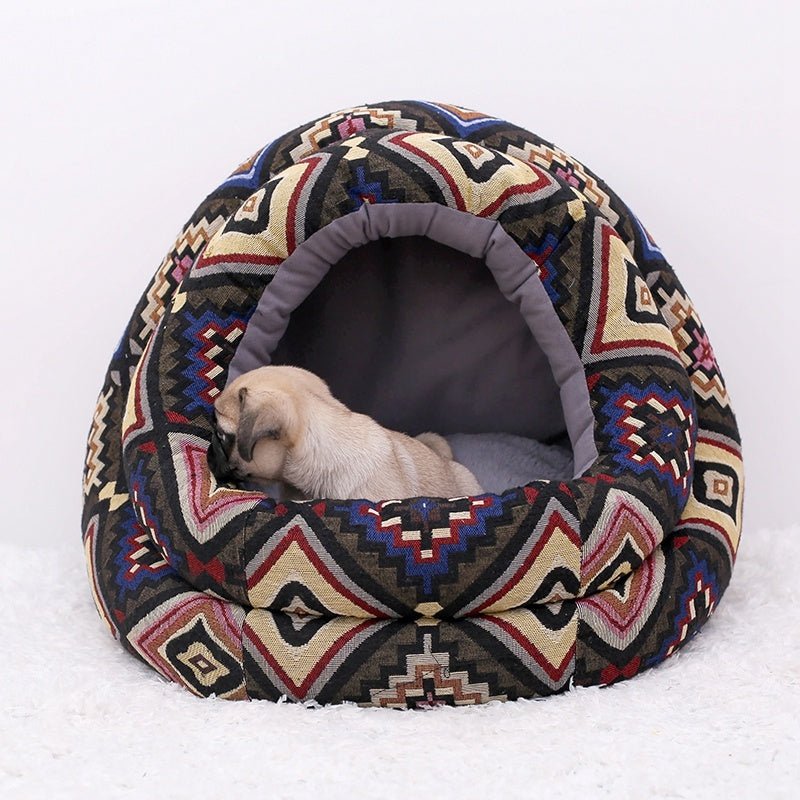 Dog Bed - Small And Large Dog And Cat Nest - PetsDzign