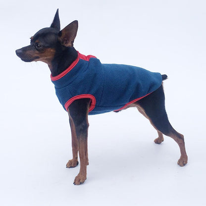 Dog Clothes Winter Warm Dog Clothing - Fleece Sweater - Soft Thicken Vest Pet Cat Jacket - PetsDzign