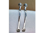 Equestrian Spurs- Commercial Harness Stainless Steel Spurs.