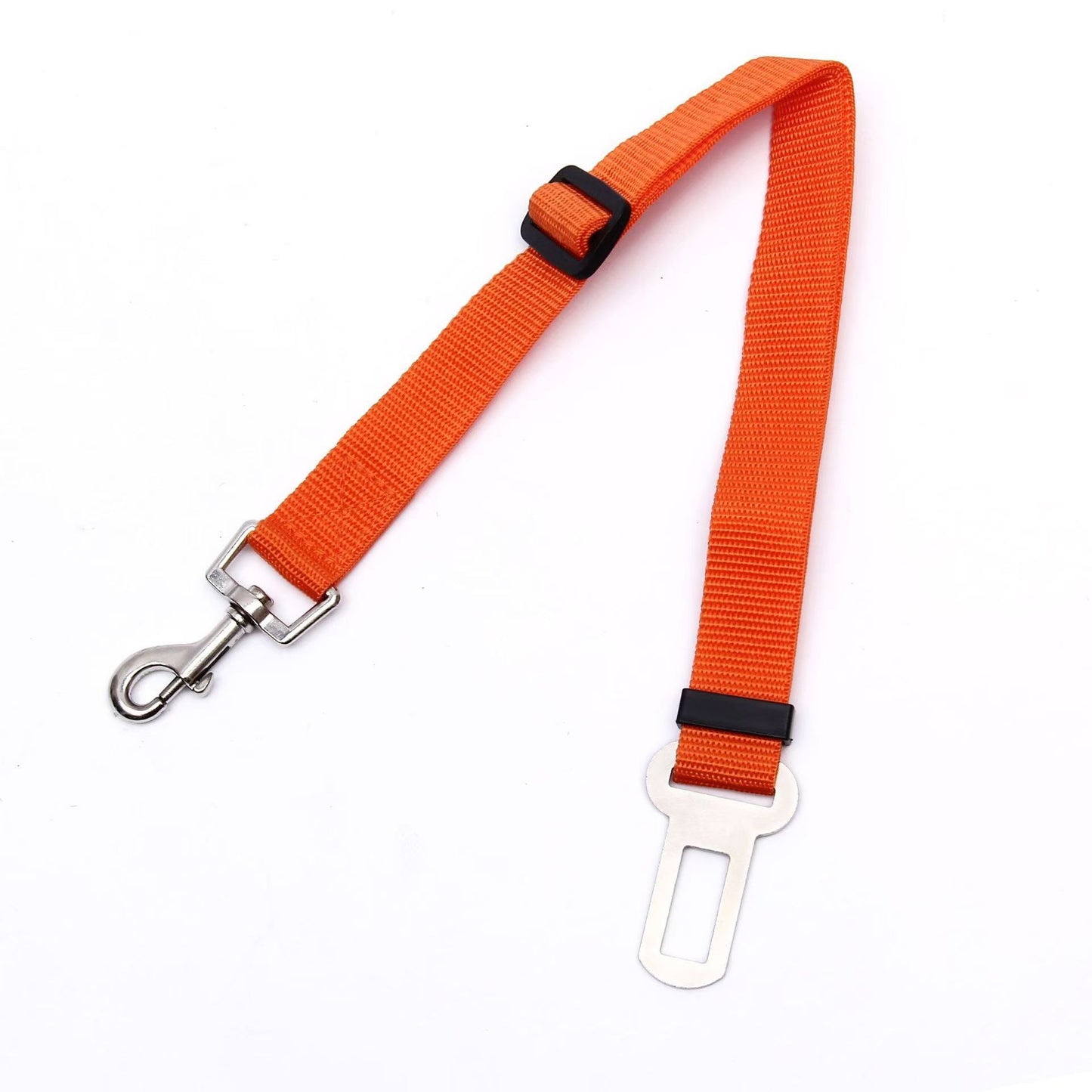 Dog Seat Belt Harness -Leash Dog Collar- Adjustable Seatbelt Leash For Small Medium Dog -Traveling Accessories