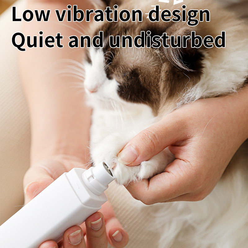 Rechargeable Automatic Pet Electric Nail Grinder Clipper for Cat Dog