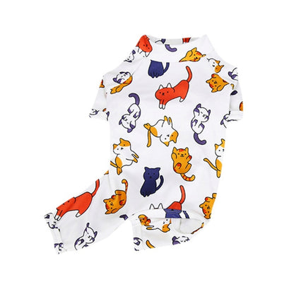 Dog Cartoon Print Pyjama Onesie