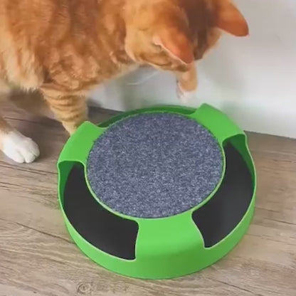 Pet Automatic cat interactive Toy. Works without batteries.